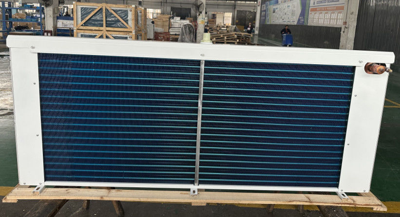 Large ceiling mounted air cooler suitable for large cold storage, compatible with R404A/R507/R22 refrigerants, supporting 220V/380V voltage,
